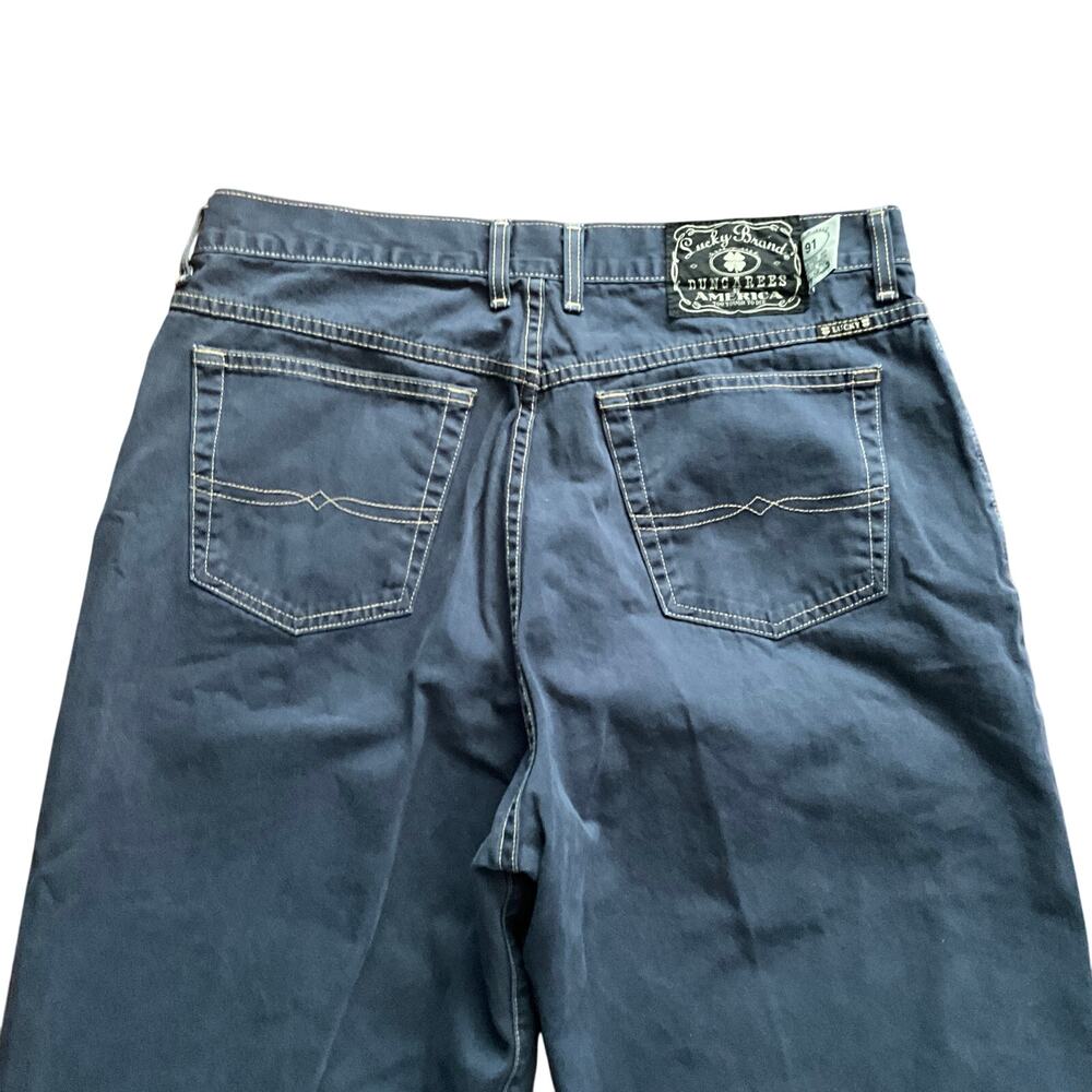 VTG Lucky Brand Gene Montesano Tag #91 Relax Fit Zipper Fly Jeans 34x35